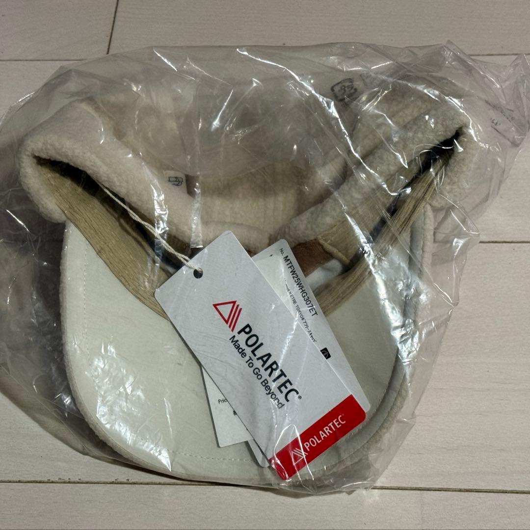 ✨Marmot✨ ETRE TOKYO✨ベージュキャップ ✨耳当て付き✨