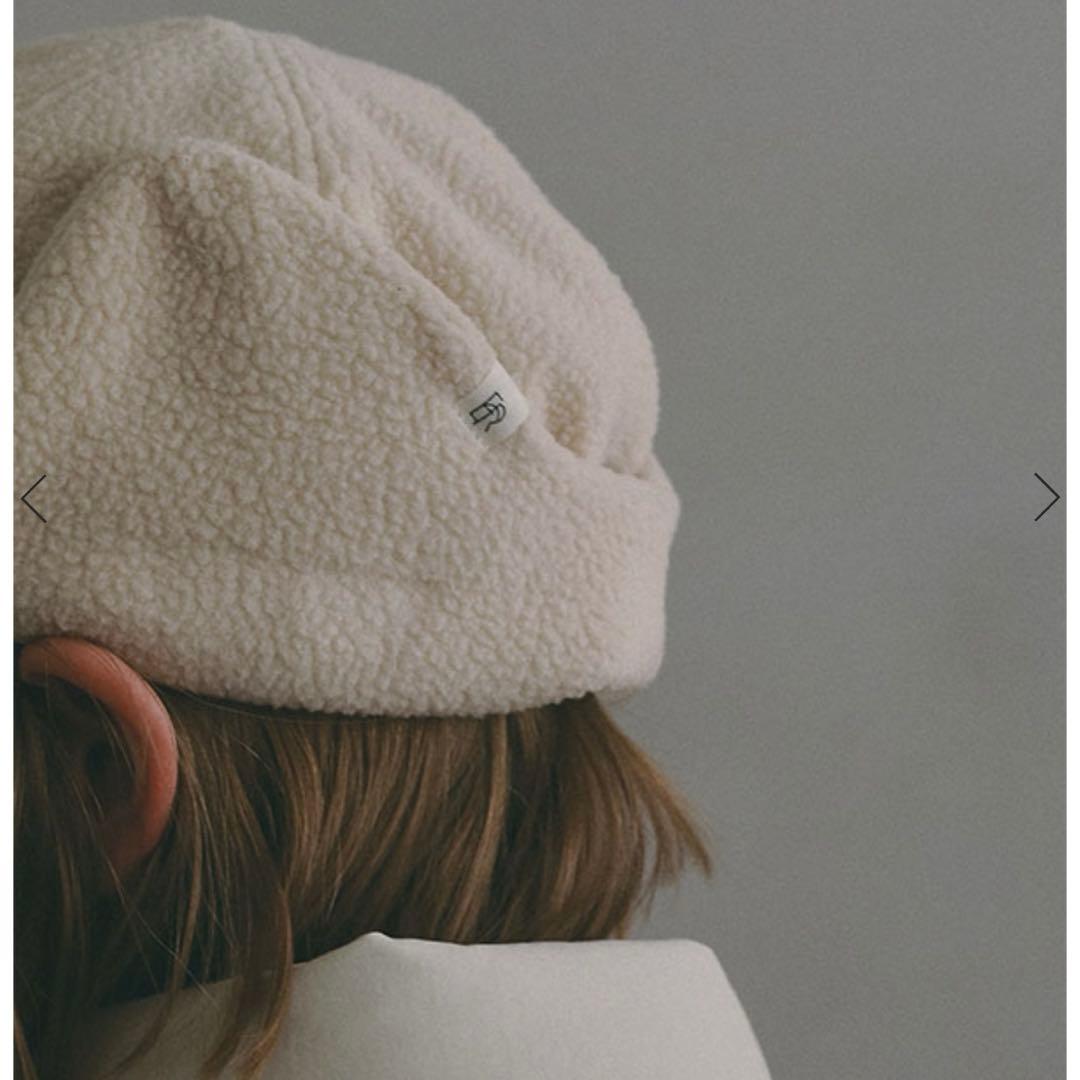 ✨Marmot✨ ETRE TOKYO✨ベージュキャップ ✨耳当て付き✨