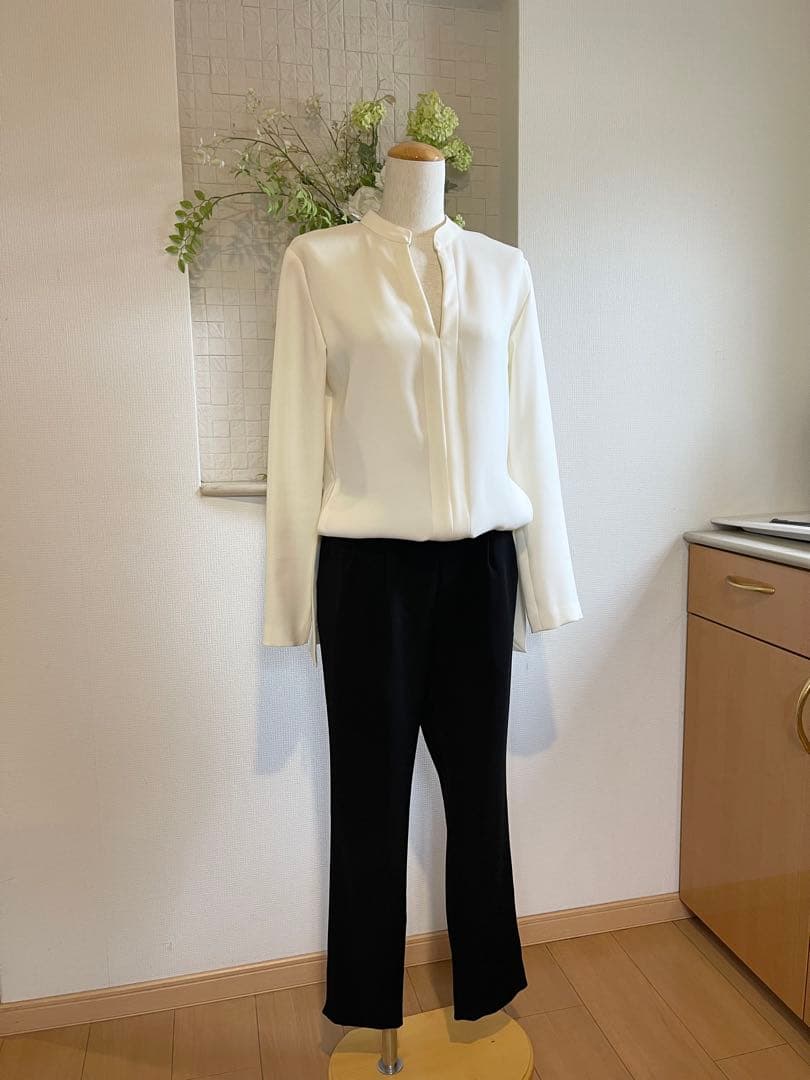 【美品】YOKO CHAN ジャンプスーツ オールインワン 38 バックスリット