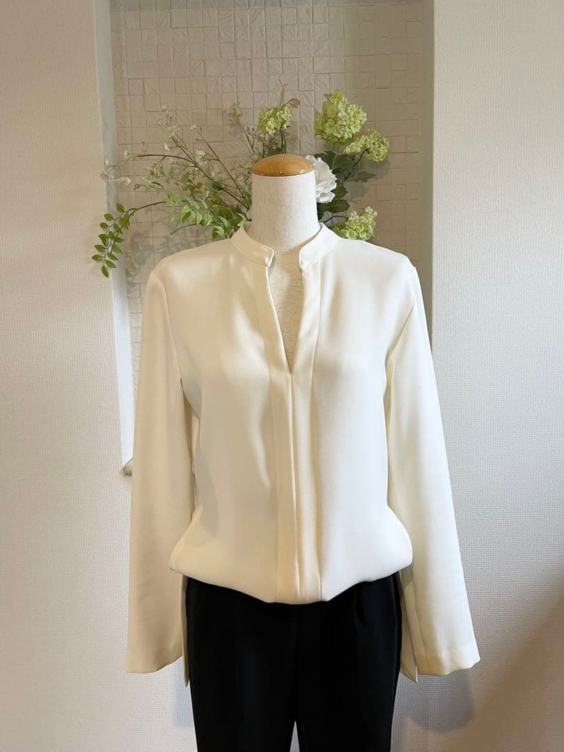 【美品】YOKO CHAN ジャンプスーツ オールインワン 38 バックスリット