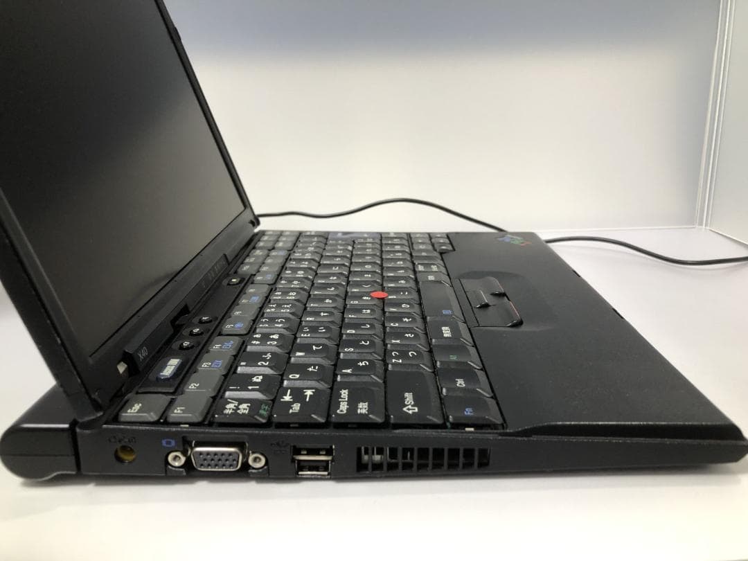 Windowsノート本体 IBM ThinkPad X40 WindowsXP