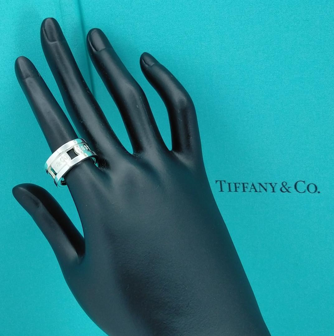 ◇美品◇【ティファニー】１８３７　エレメント　リング　１３号　2605
