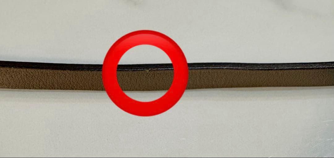 HERMES エルメス　レザーブレスレット　ビーアピ・ドゥブルトゥール