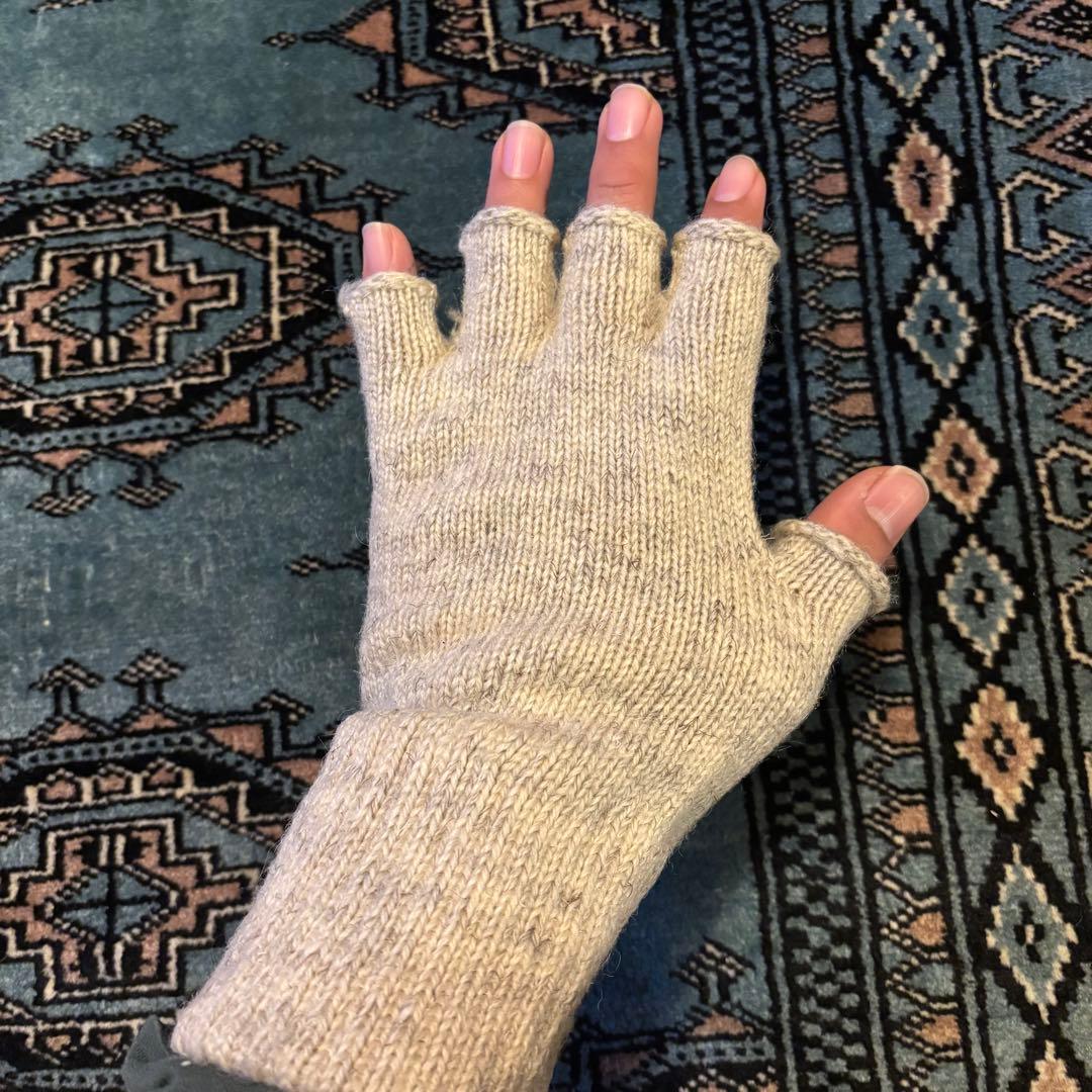 最終値下げ　ナンバーナイン ニット グローブ 手袋