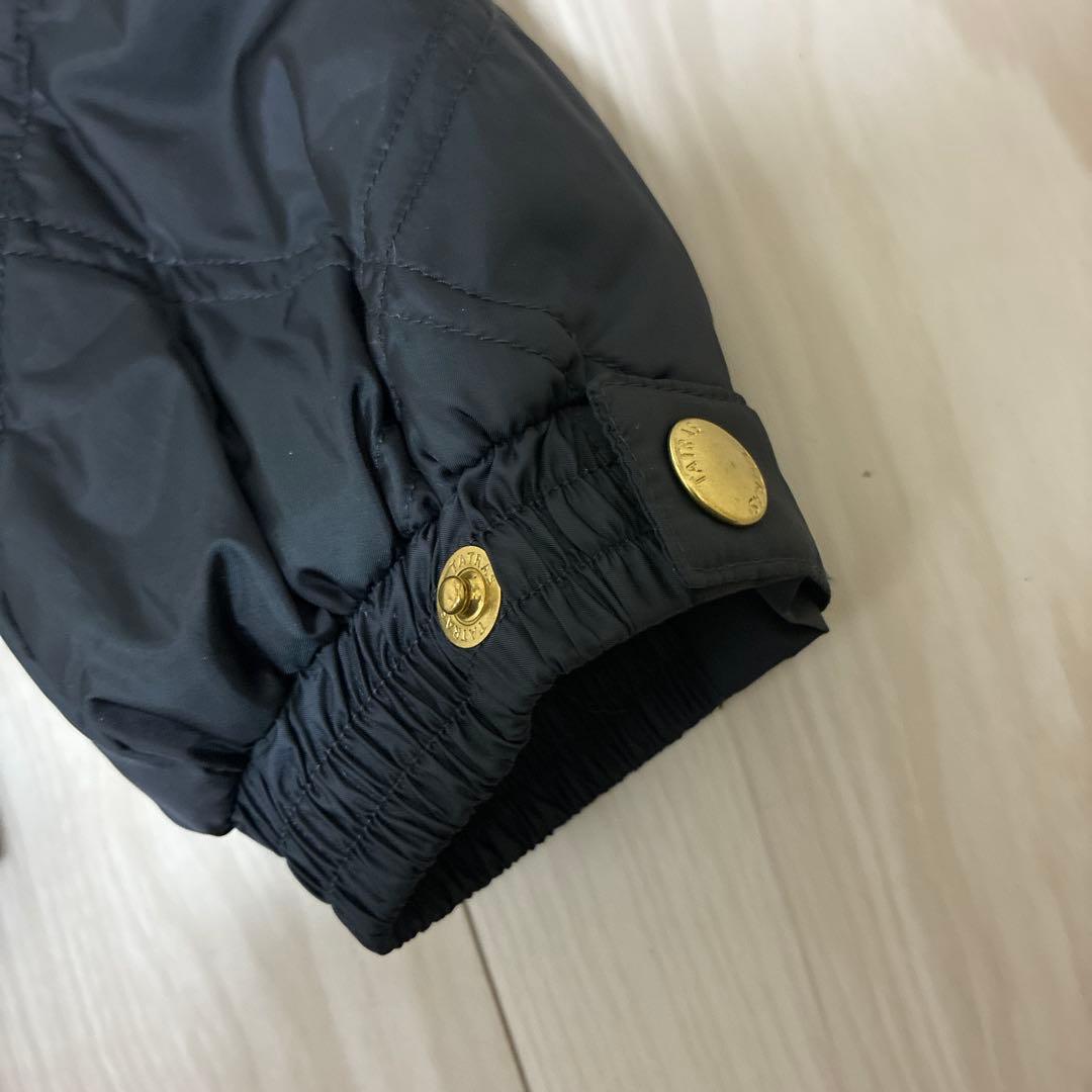 美品　タトラス セルディア ノーカラーライトキルティングダウン ブラック