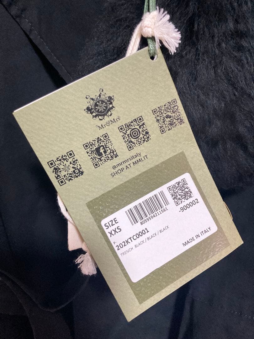 Nick Wooster × Mr.&Mrs.Italy ファー中綿コート