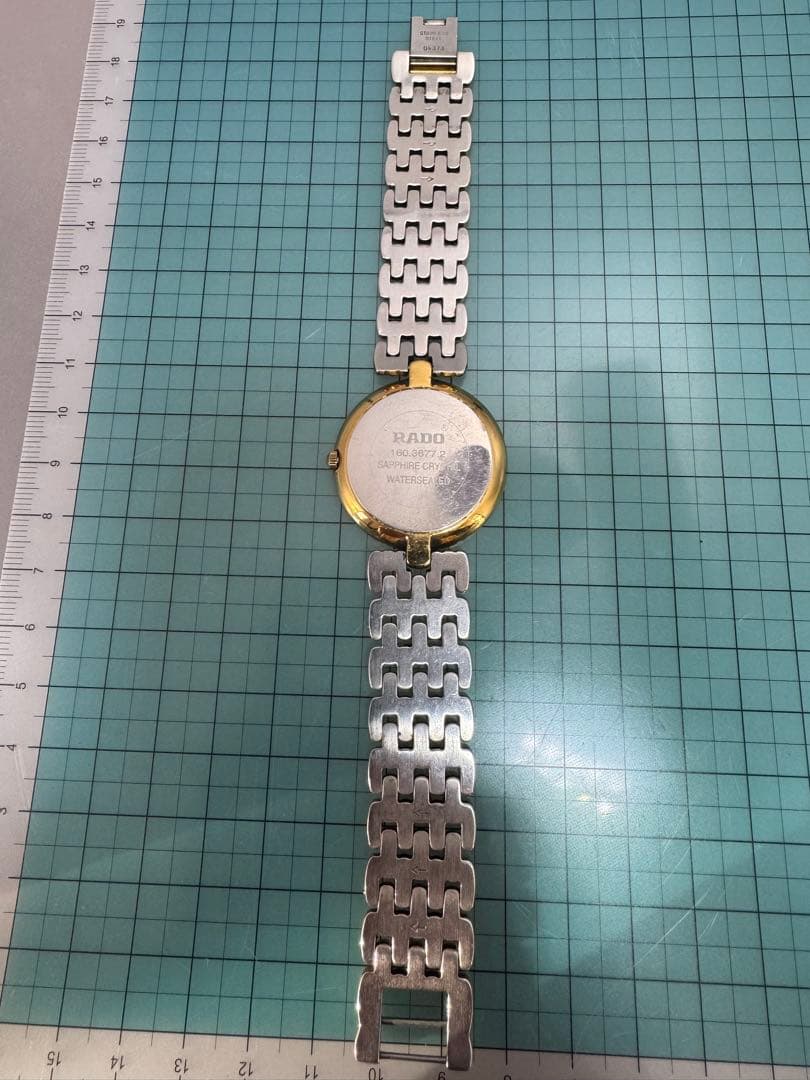 ARADO ブラックxゴールド160.3677.2 クオーツ腕時計