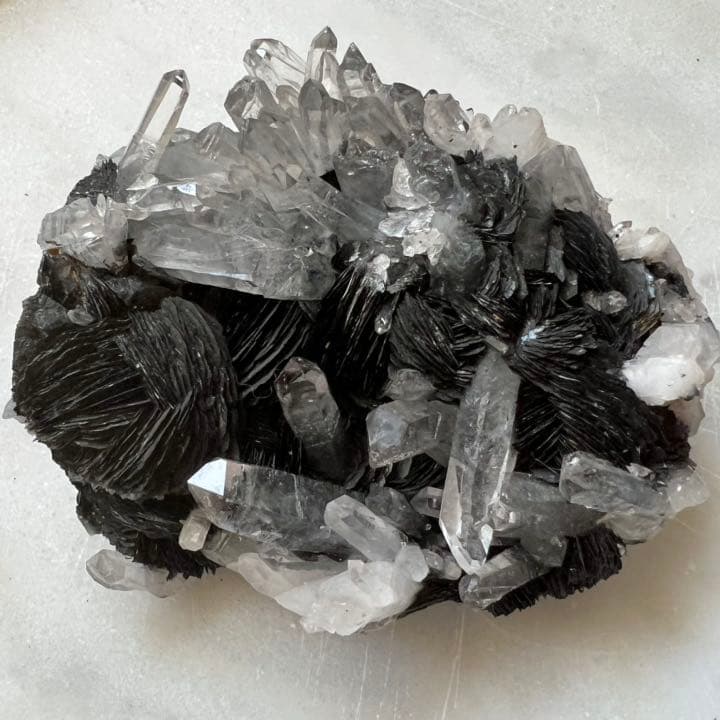 ヘマタイト&クリアクォーツ