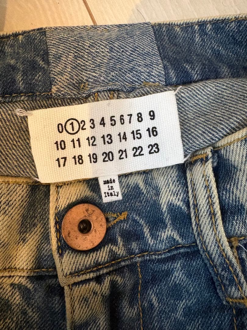 Maison Margiela メゾンマルジェラ　Thigh Slit ジーンズ