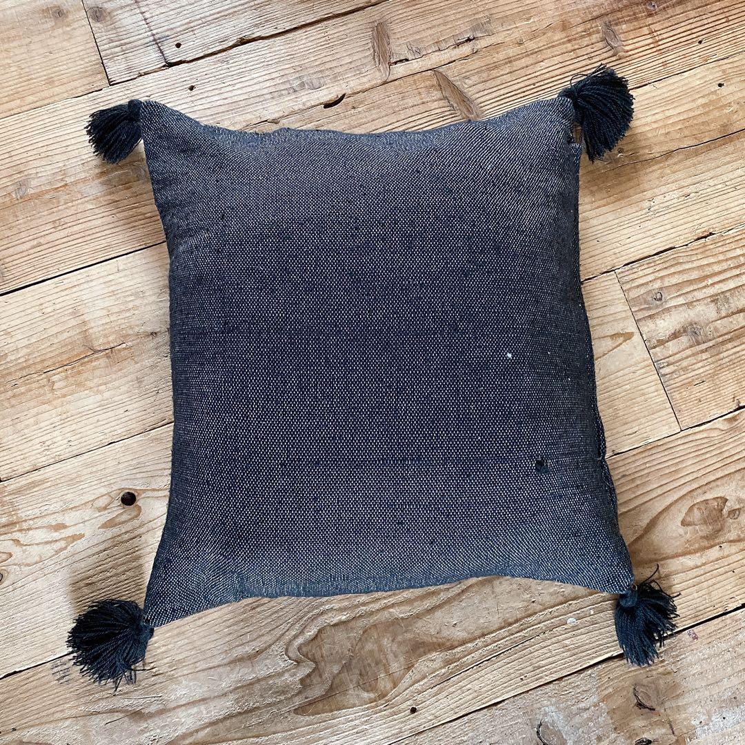 モロッコ製 カクタスシルク サブラ クッションカバー約52〜54×50cm