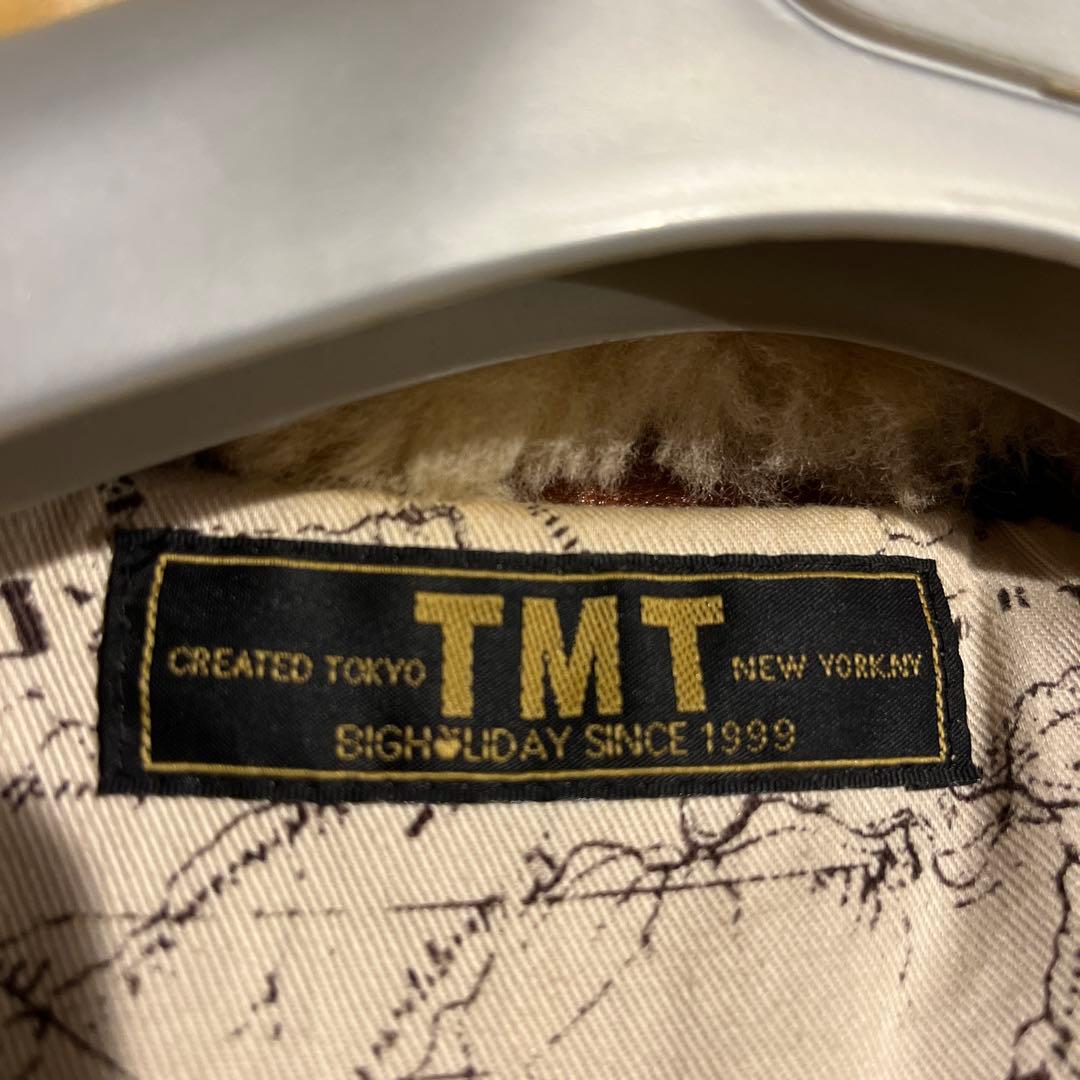 【極美品】TMTゴートレザーフライトジャケット