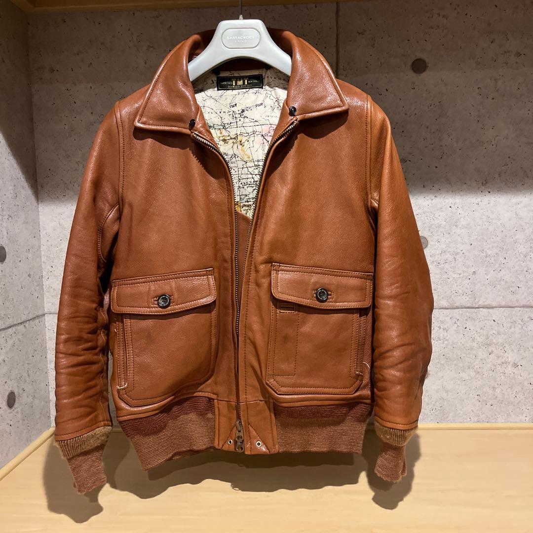 【極美品】TMTゴートレザーフライトジャケット