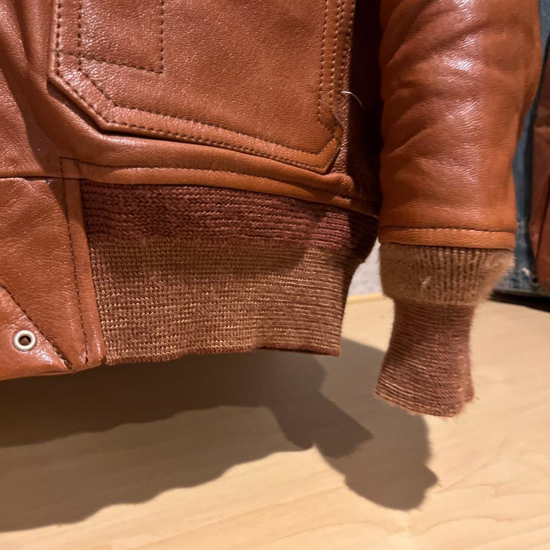 【極美品】TMTゴートレザーフライトジャケット