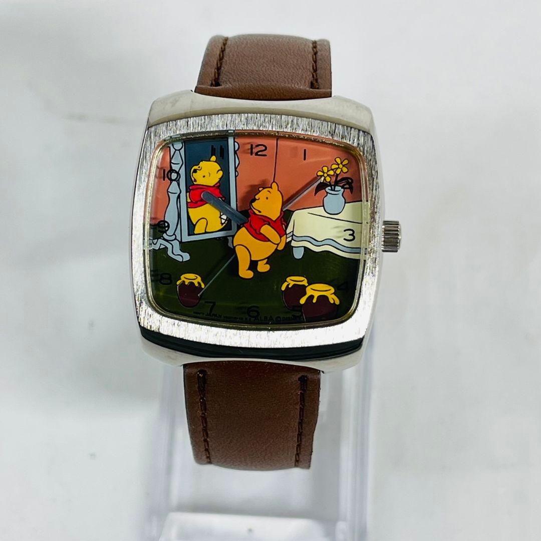 希少 レア セイコー アルバ 腕時計 クマのプーさん ディズニー