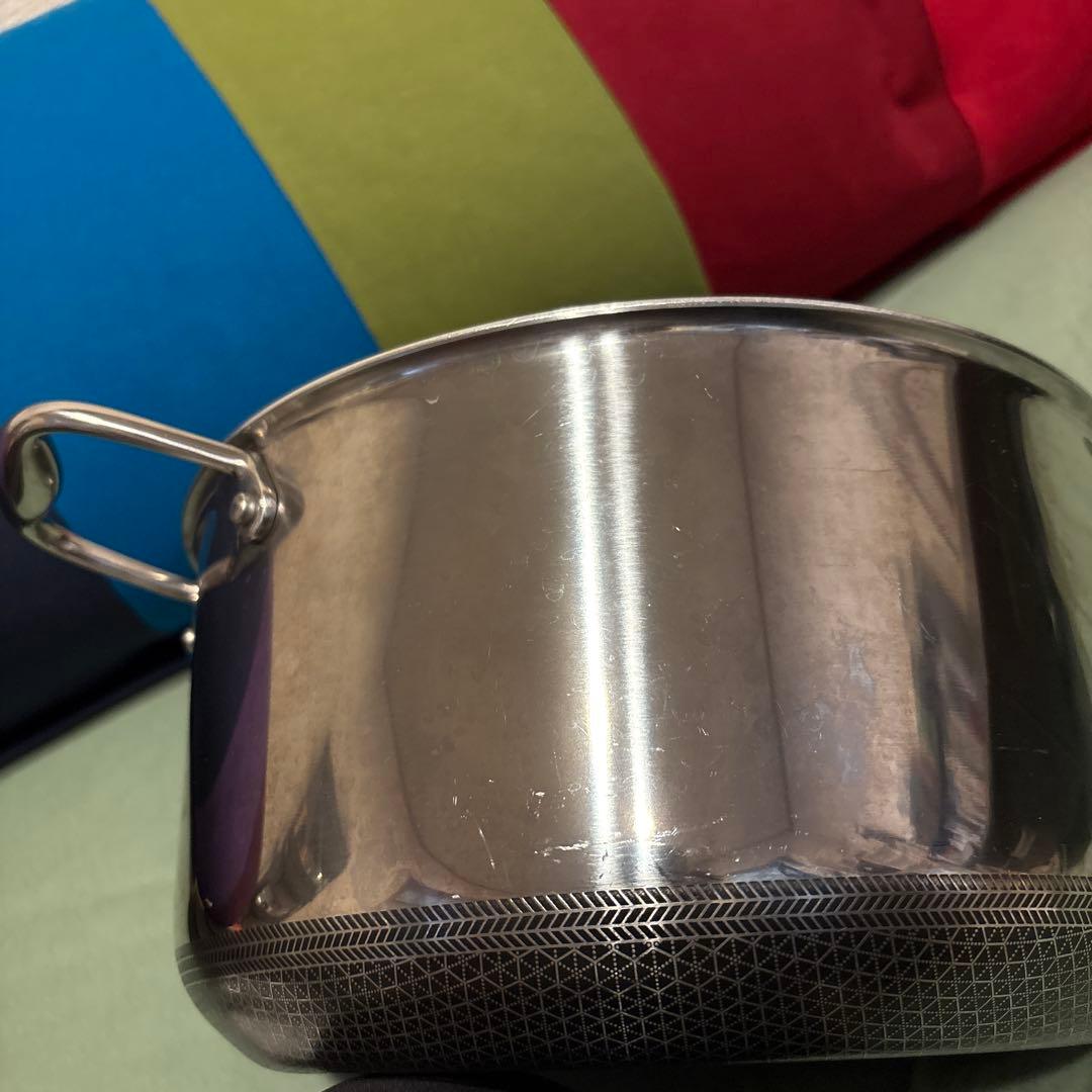 値下げ中hexclad、ヘックスクラッドフライパン、鍋26センチ新品未使用