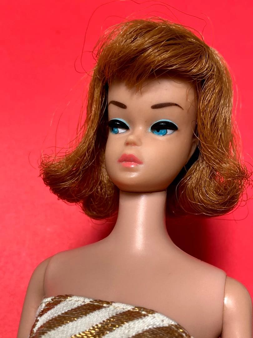 バービー　ヴィンテージ　ファッションクイーン　1963 ウィッグ3個付き　レア