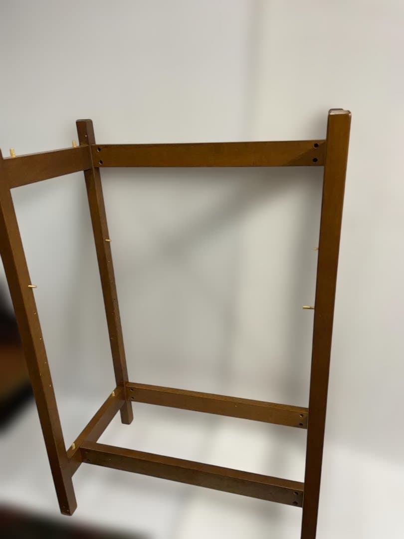 木製3段　オープンシェルフ 格子状　09c55