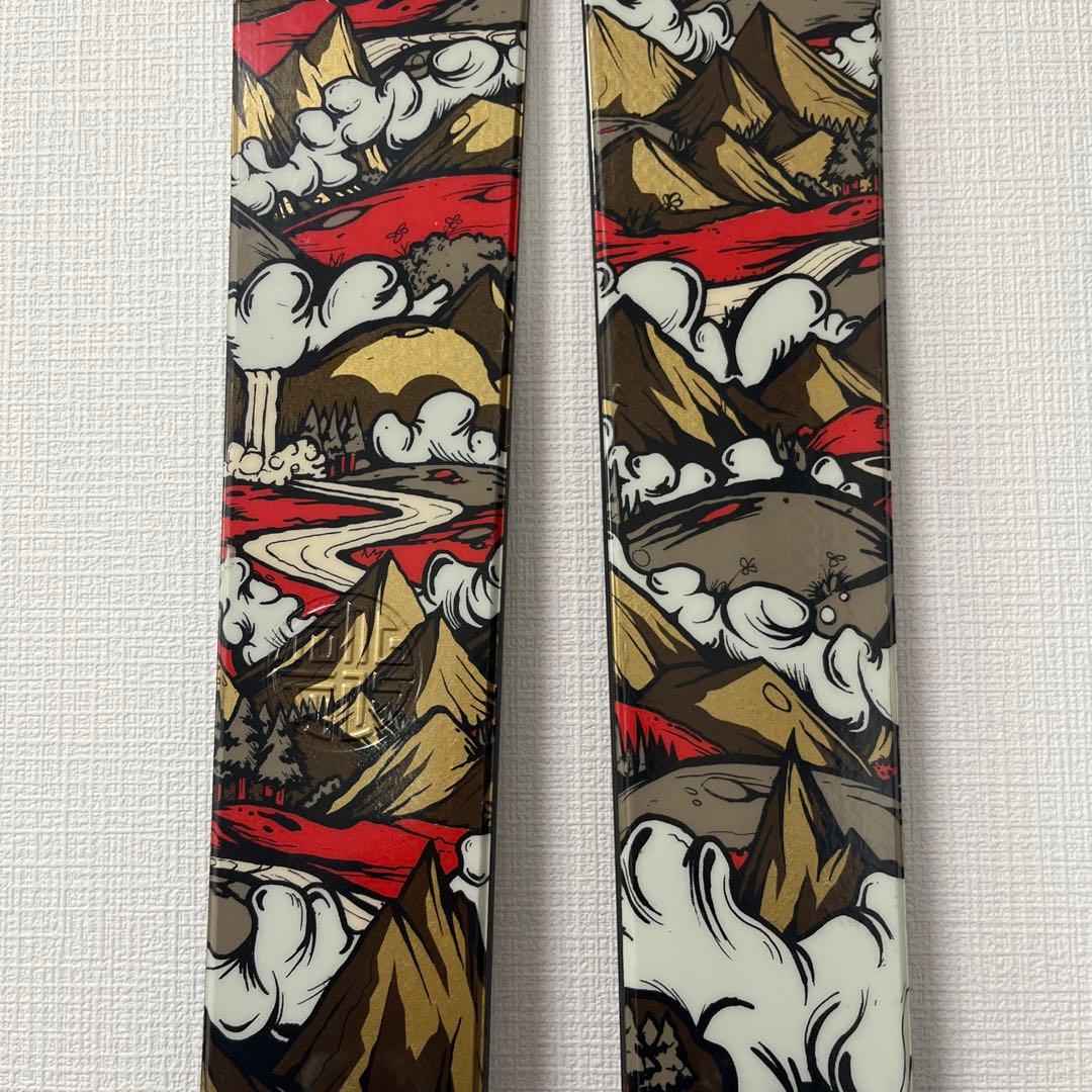 K2 Kung Fujas 179cm とLook pivot 14のセット