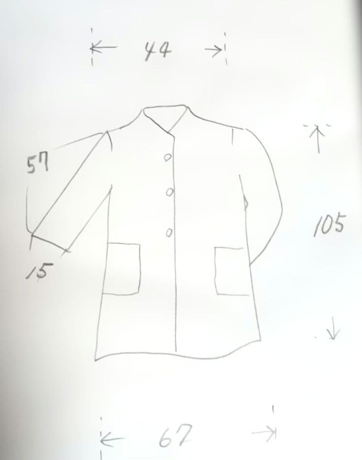 着物リメイクコート♪12♪大島紬♪105cm♪リバーシブル