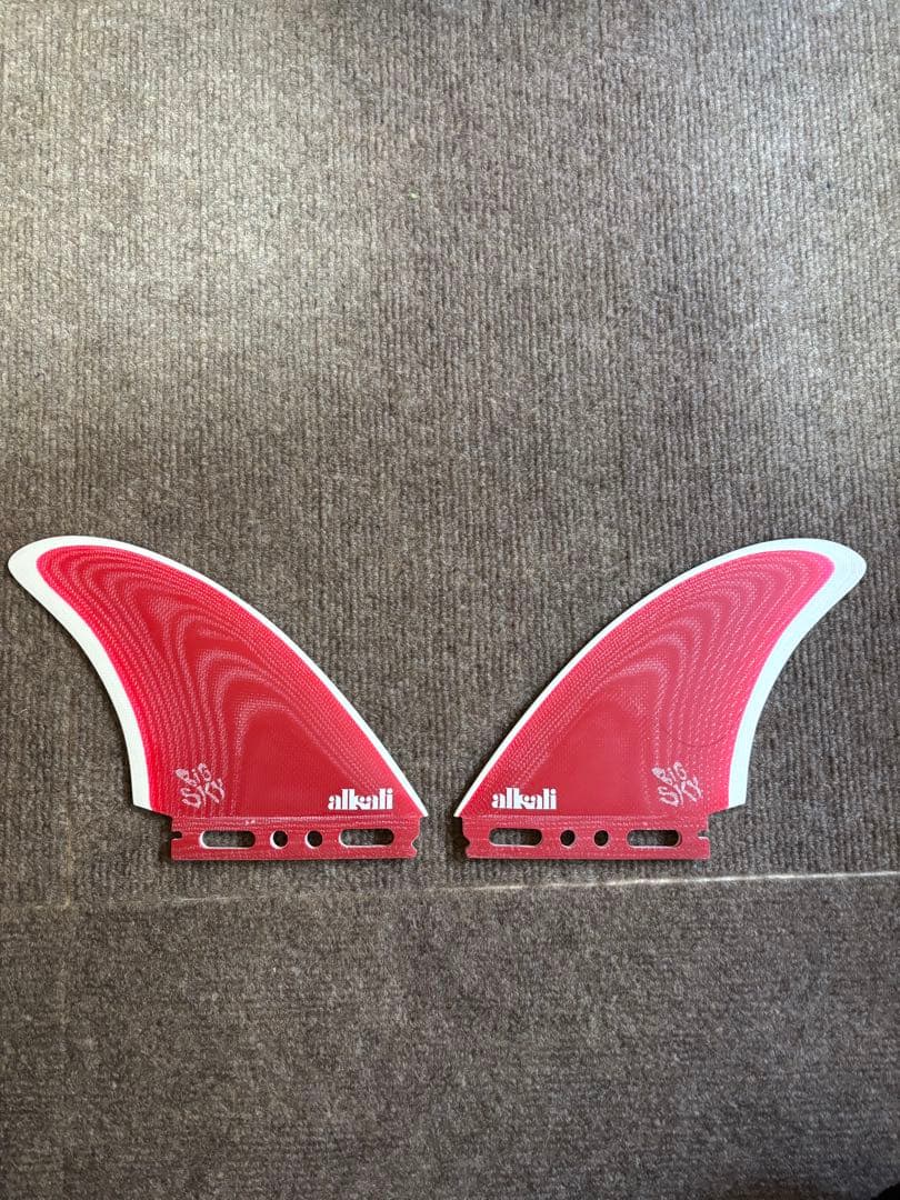 サーフィン・ボディボード ALKALI FINS BIGSKY high aspect twin