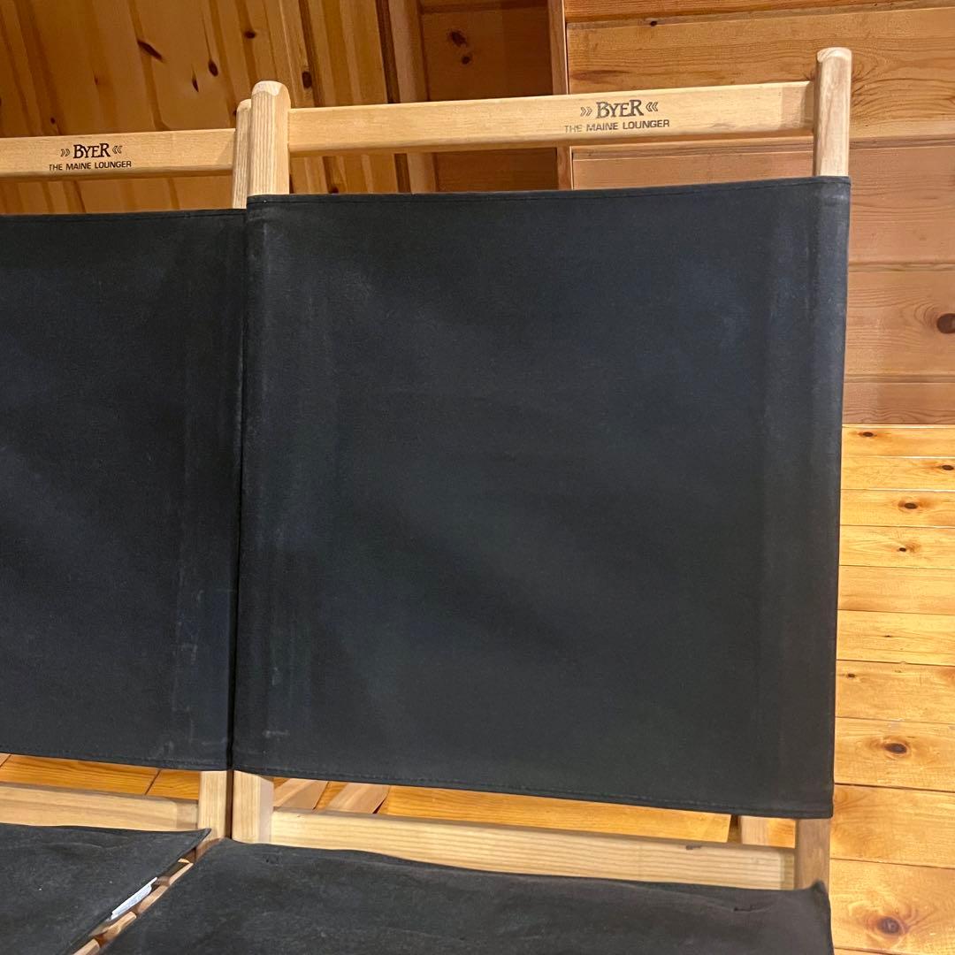 希少 美品 バイヤー ラウンジャー ブラック 2脚セット USA製