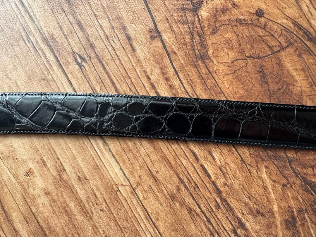 【Mr.Yo様】Ralph Lauren パープルレーベル　アリゲーターベルト