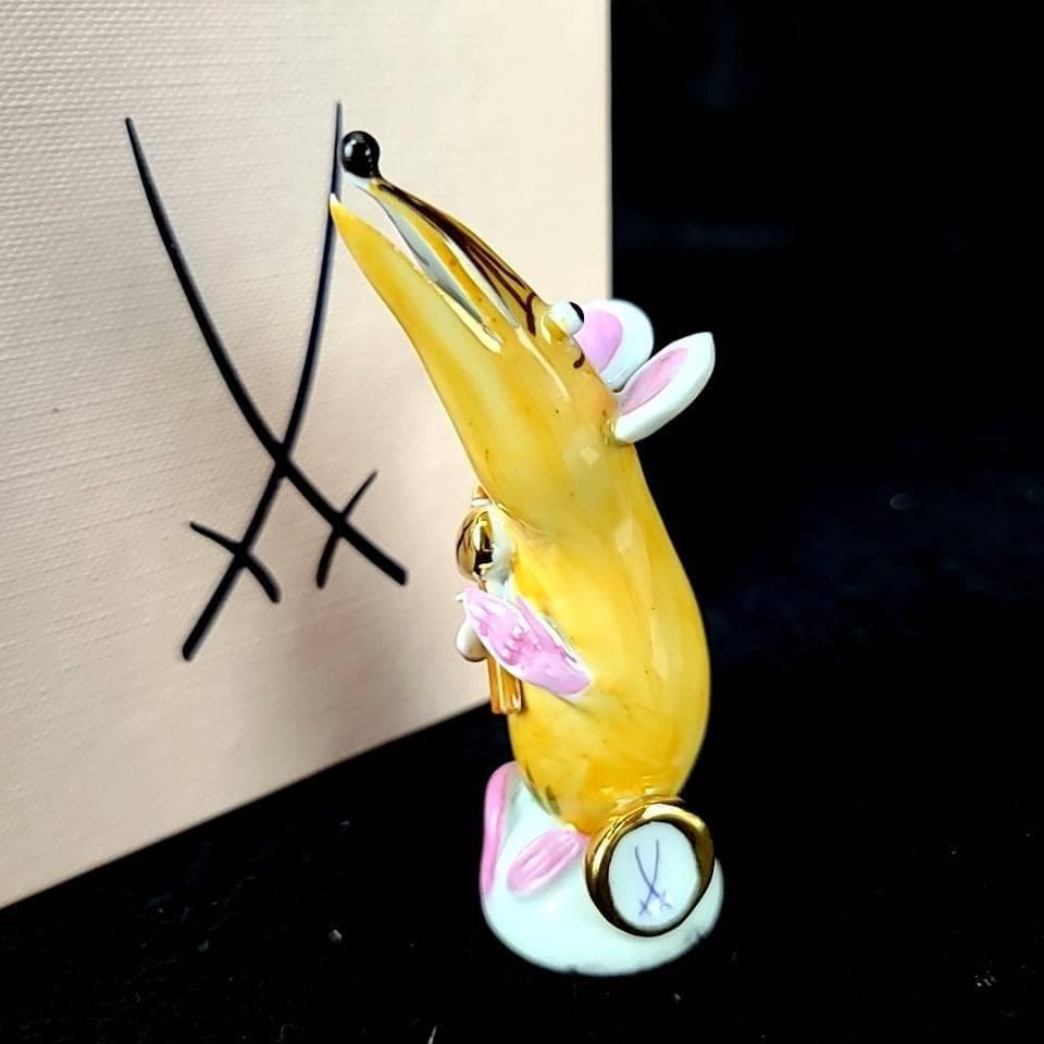 ◇美品◇マイセン 干支 置物 ねずみ　子年　箱つき