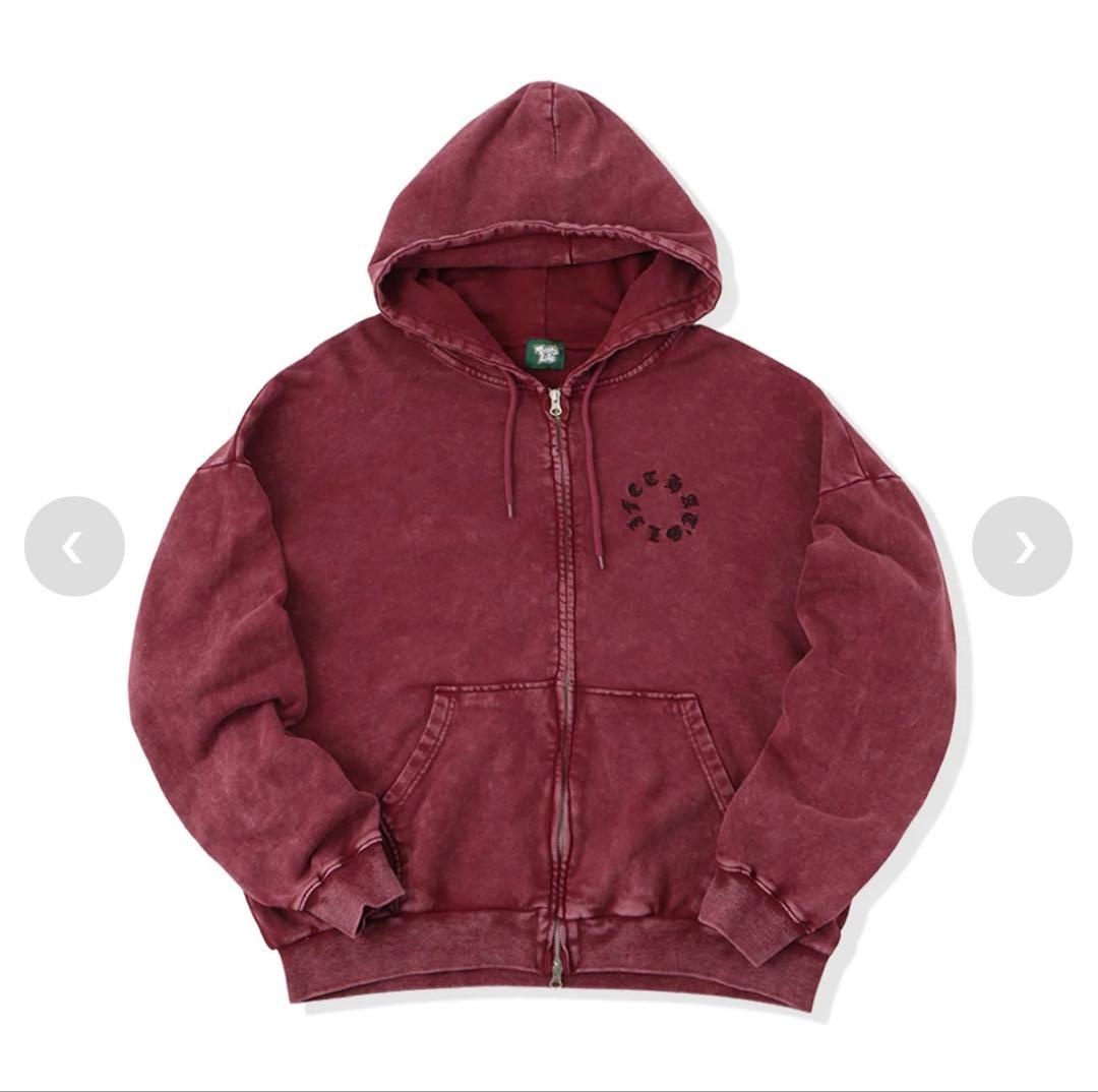 That’s life ザッツライフ　ジップパーカーM赤