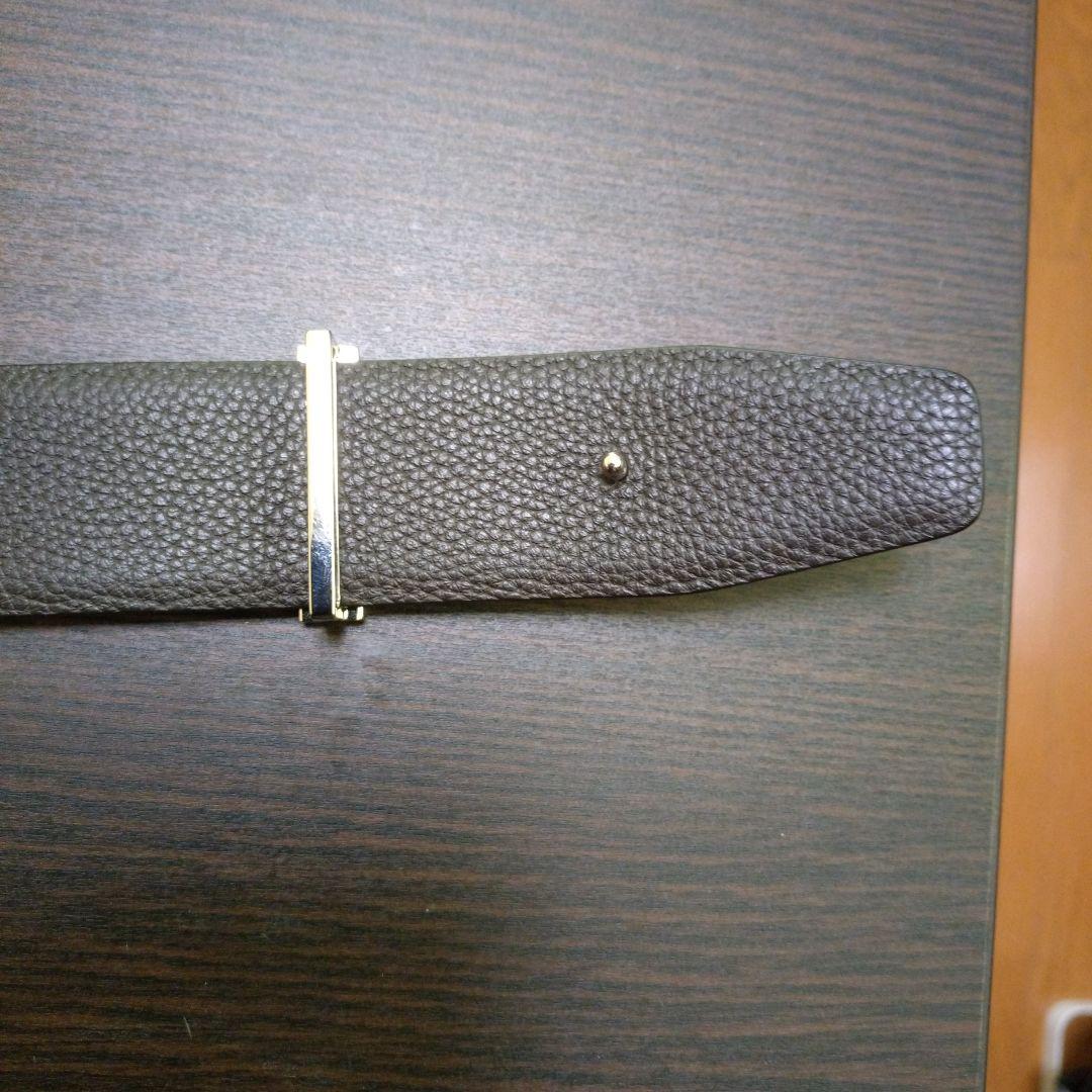 と*の様 TOM FORD 黒レザー ベルト