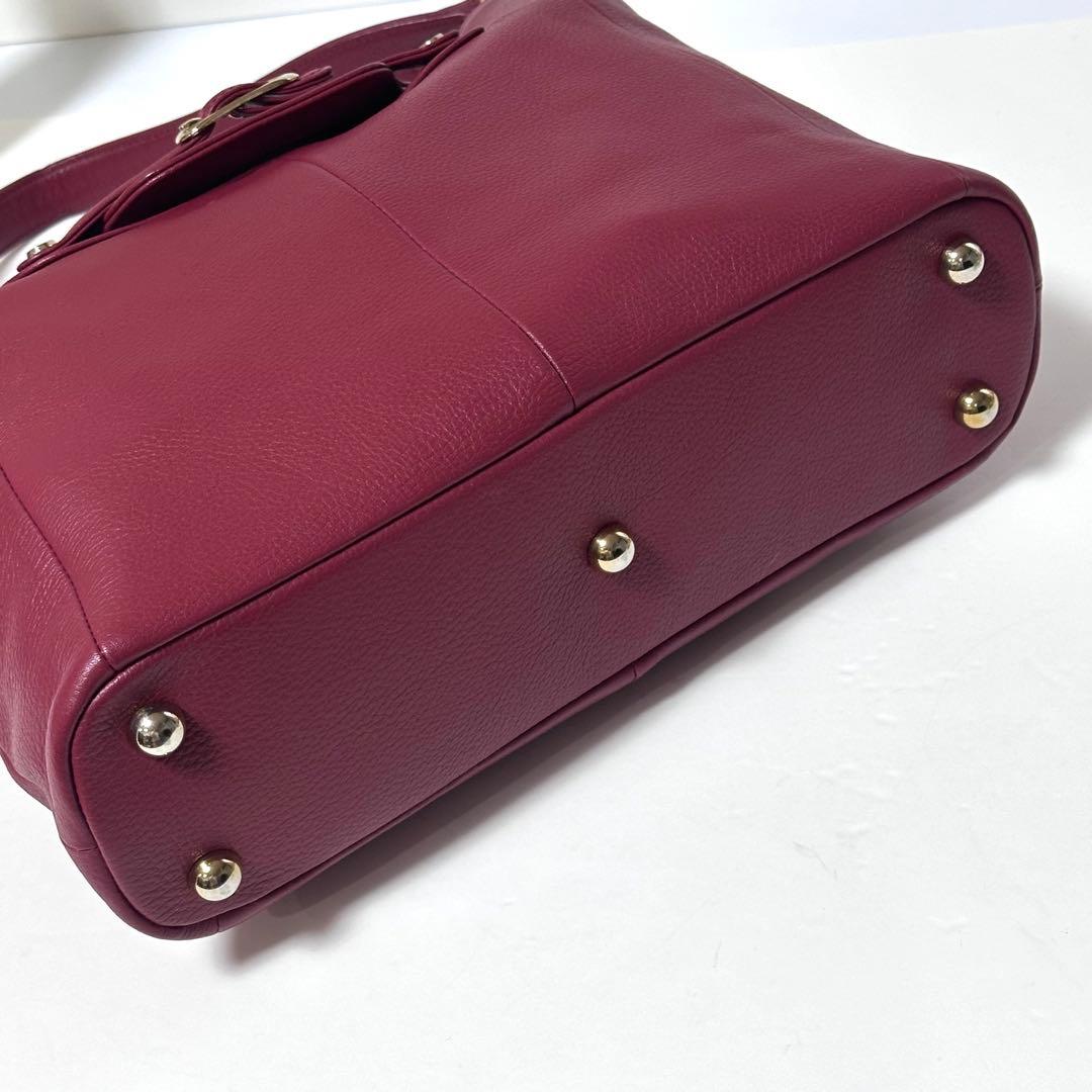 【美品】kitamura2 トートバッグ 本革 A4 軽量 ビジネスバッグ