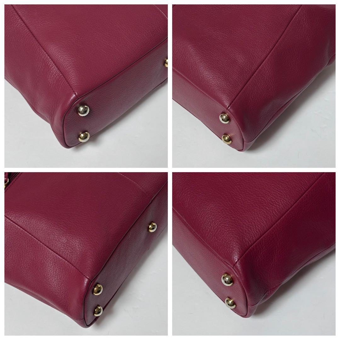 【美品】kitamura2 トートバッグ 本革 A4 軽量 ビジネスバッグ