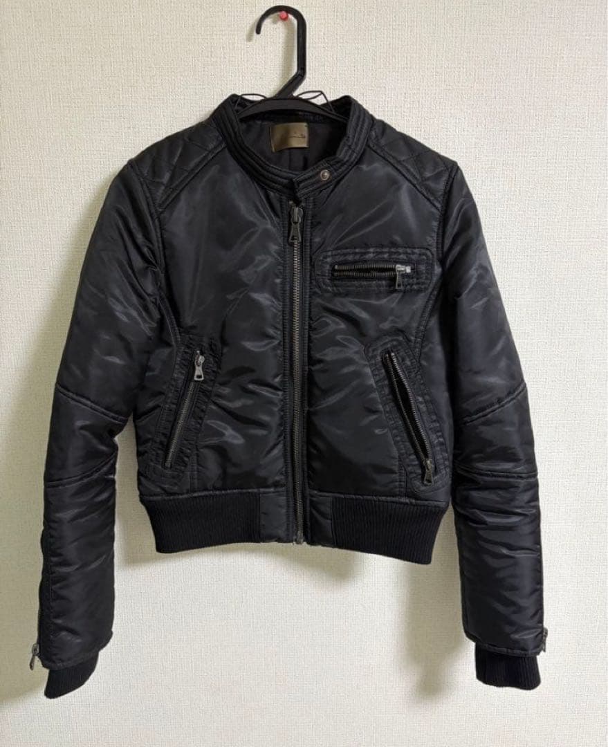 goa ブラック MA-1ジャケット