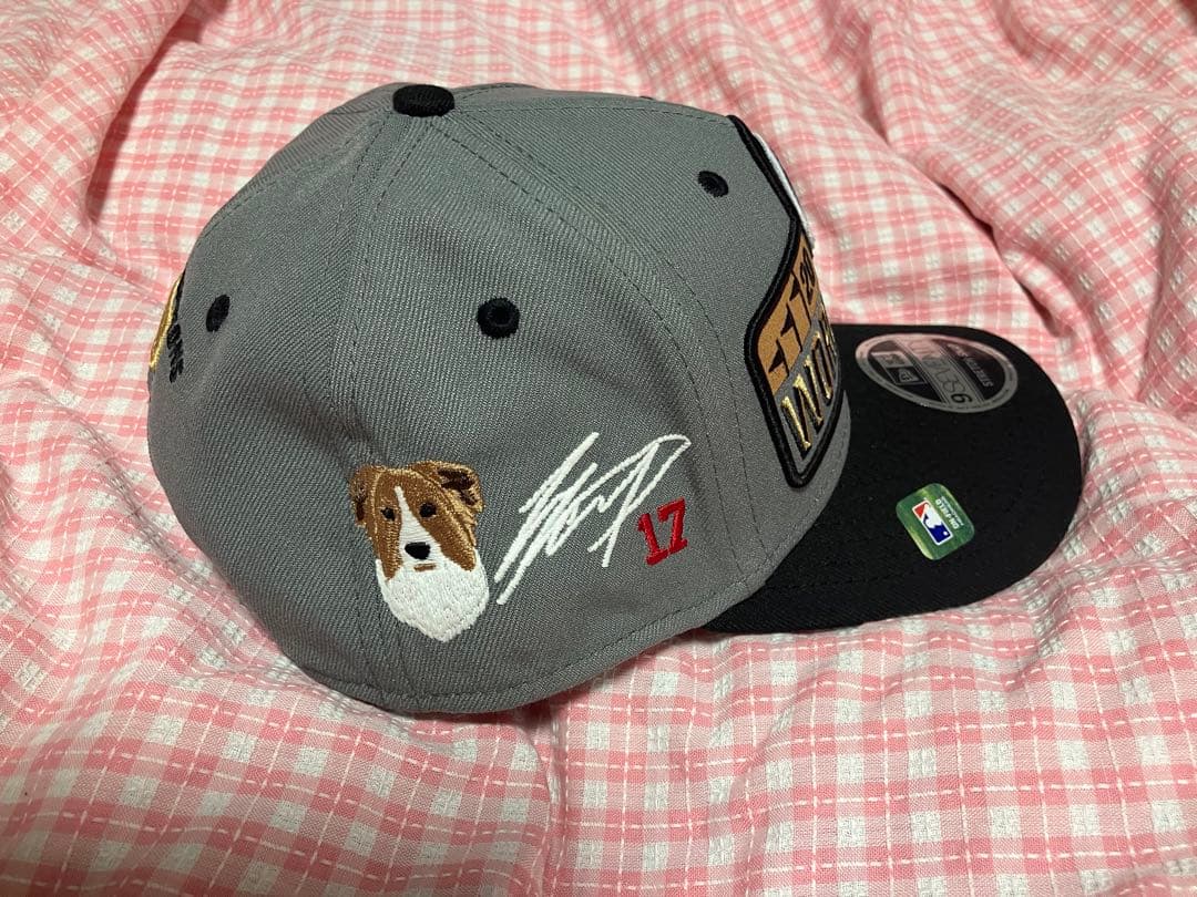 超レアアイテムデコピン&大谷サイン入りドジャースワールドシリーズキャップ2024