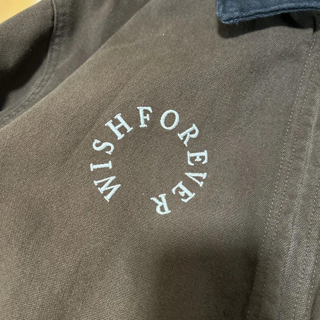 WISH FOREVER ブラウン ジャンパー