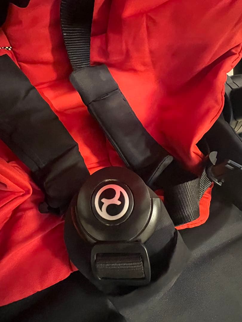 サイベックス　ミオス　ベビーカー　赤