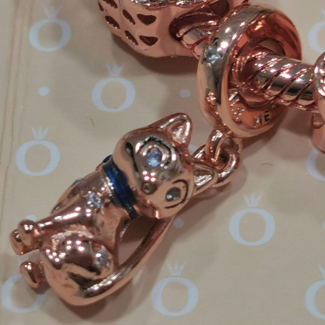 Pandora ローズゴールド ハートクラスプ ブレスレット セット