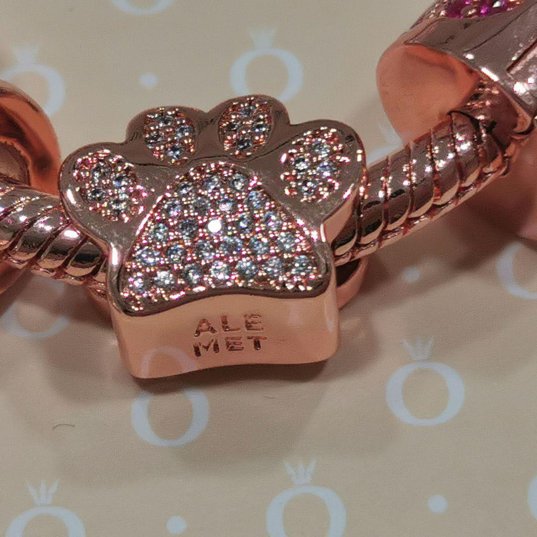 Pandora ローズゴールド ハートクラスプ ブレスレット セット