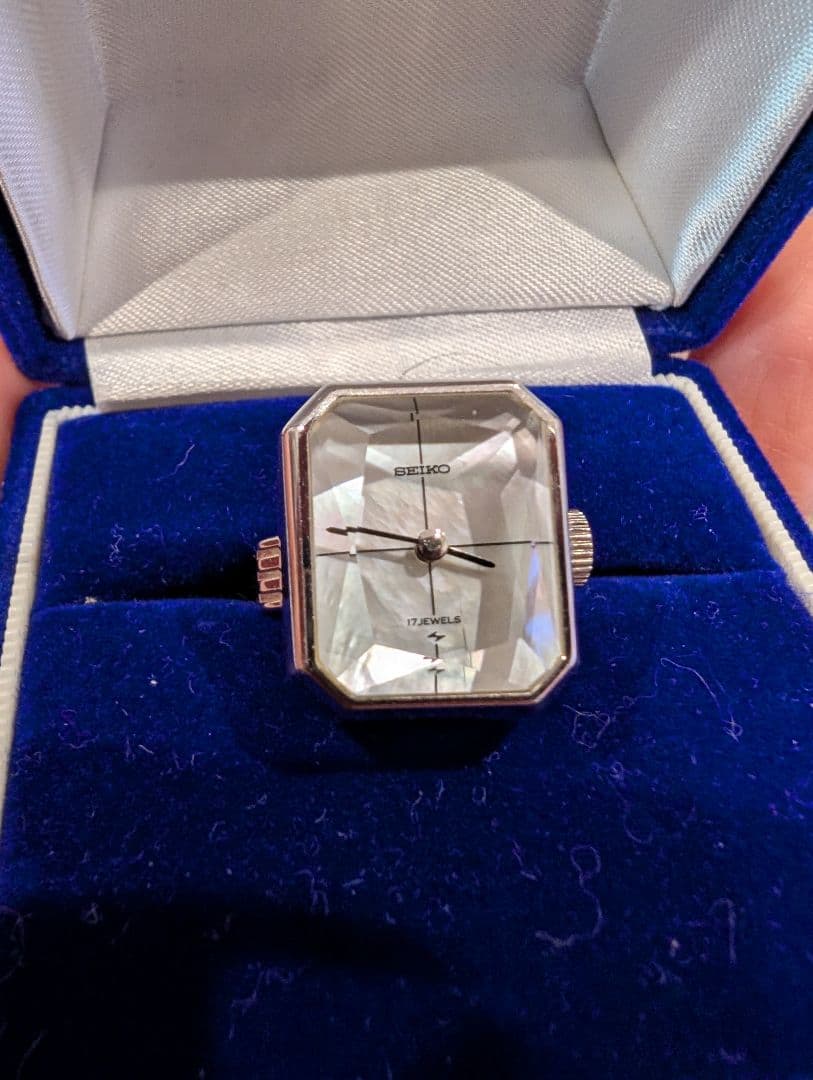 SEIKO 手巻き リングウォッチ