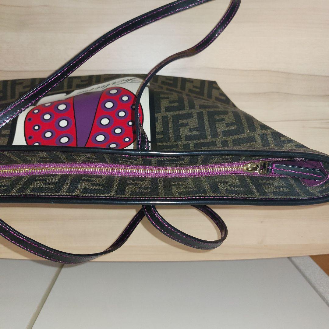 FENDI　ズッカ柄　レディバグ トートバッグ