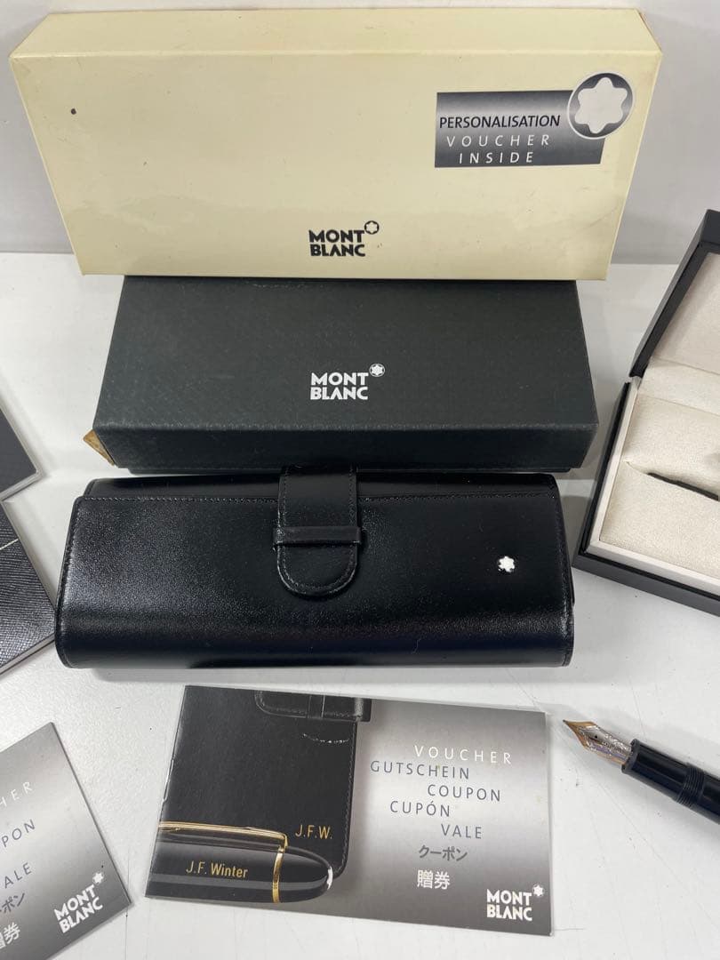 MONT BLANC 4810 14K 万年筆 ブラック