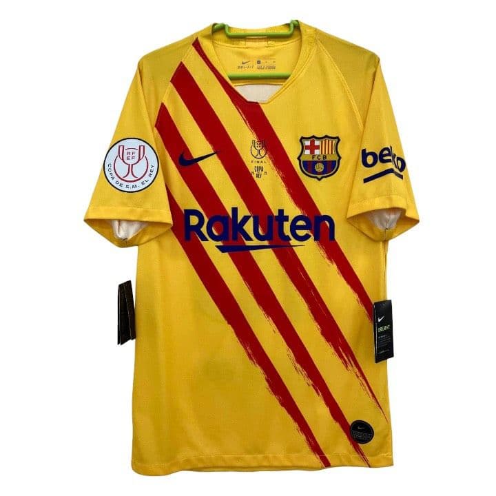 20-21 バルセロナ　メッシ　コパ・デル・レイ　フルパッチユニフォーム