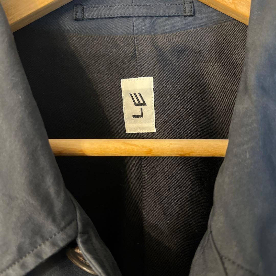 本日限定値下げLE C/Pギャババルカラーコート　ネイビー　サイズ3