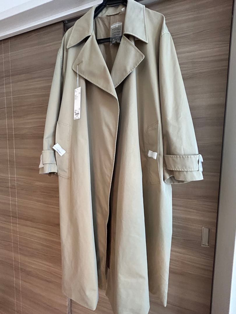 新品未使用 ユニクロ U トレンチコート XXL uniqro u 玉虫色