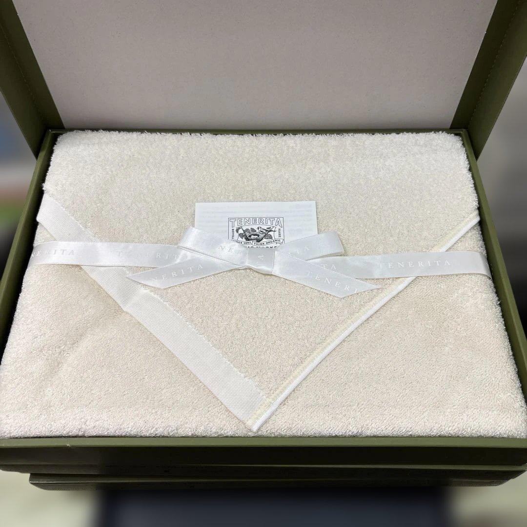 TENERITA クリーム色 バスタオル