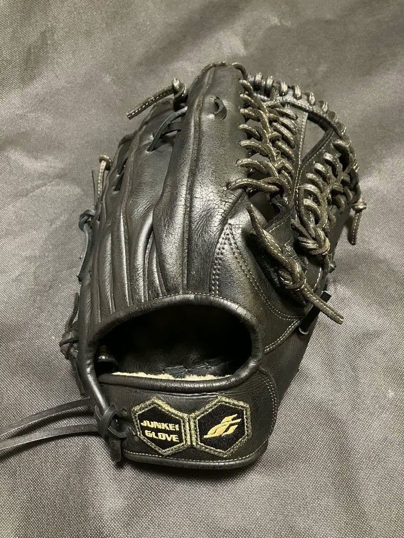 ゆ*ぺ様 JUNKEI 硬式 外野 グラブ ジュンケイ グローブ アラミド 高校