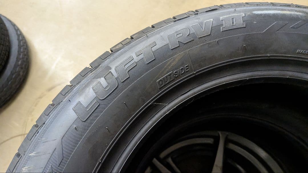 【送料込】ブリヂストン LUFT RV II 195/60R16 　2本セット