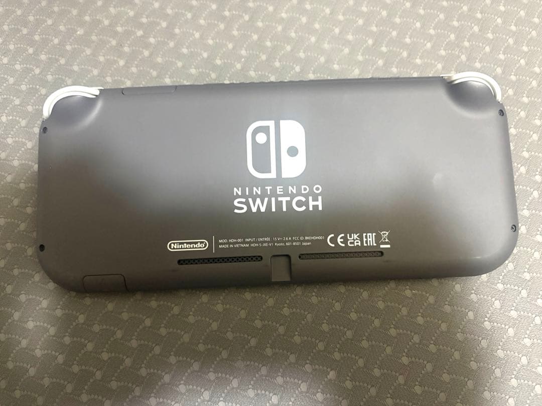 Nintendo Switch Lite グレー 充電器付き 箱付き