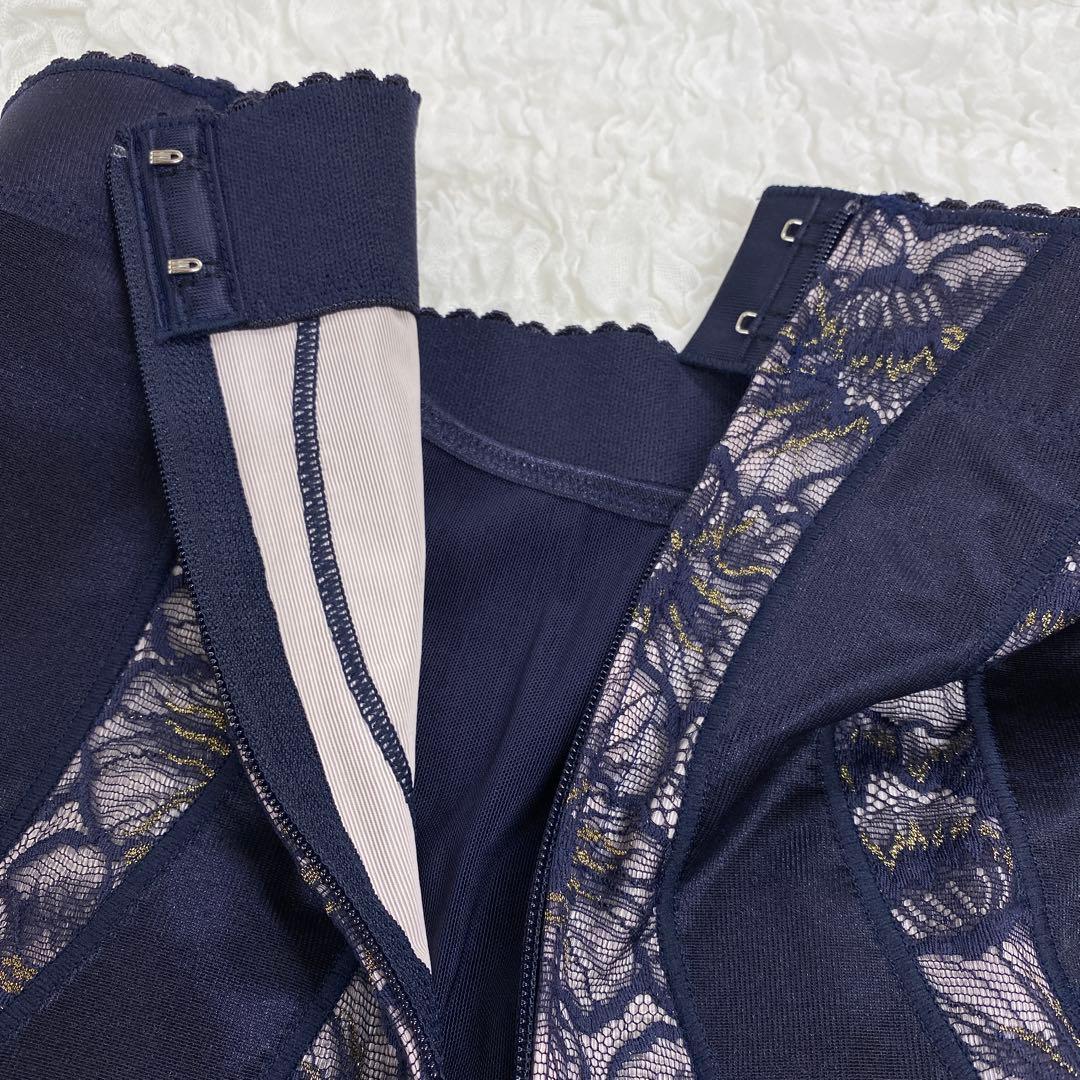 新品 未使用 マルコ 補正下着 ロングガードル EQ-90 コールサンジェ 紺