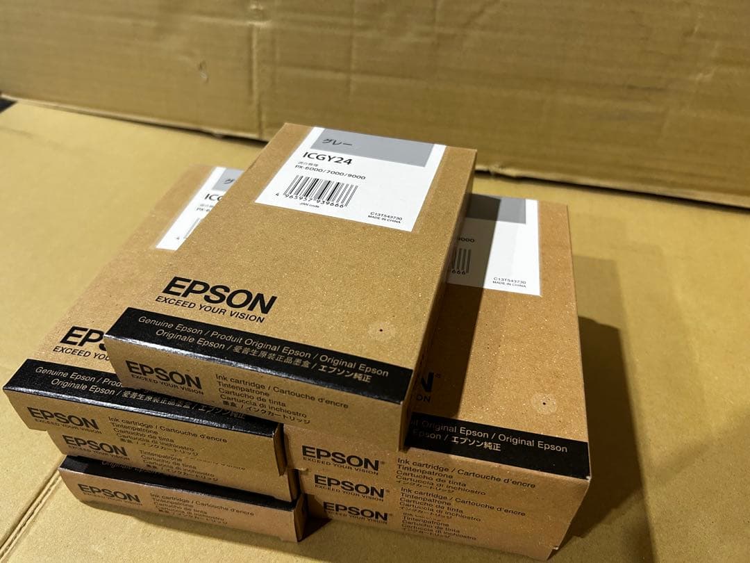 専用★訳アリ期限切れ未使用EPSON IC24各色インクカートリッジ79個