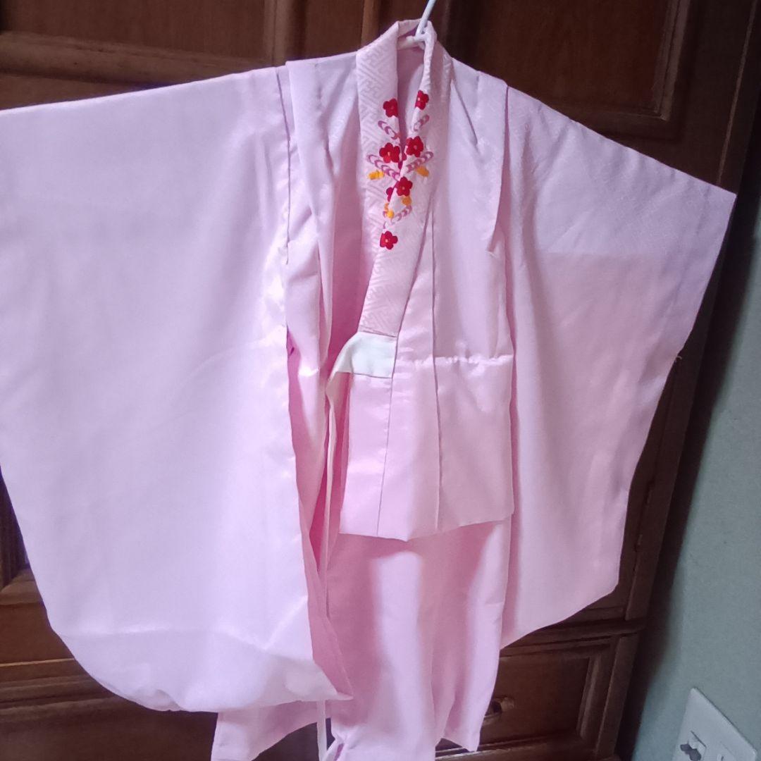 美品【正絹　七五三　三歳】